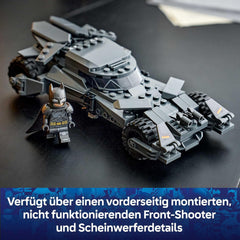 LEGO DC Batman Batman contre. Superman : Batmobile - Véhicule de jeu Superhelden - Jeux créatifs avec figurines pour enfants à partir de 9 ans - Jeu de bricolage pour jeux - Jeux pour jeunes et filles - 76331