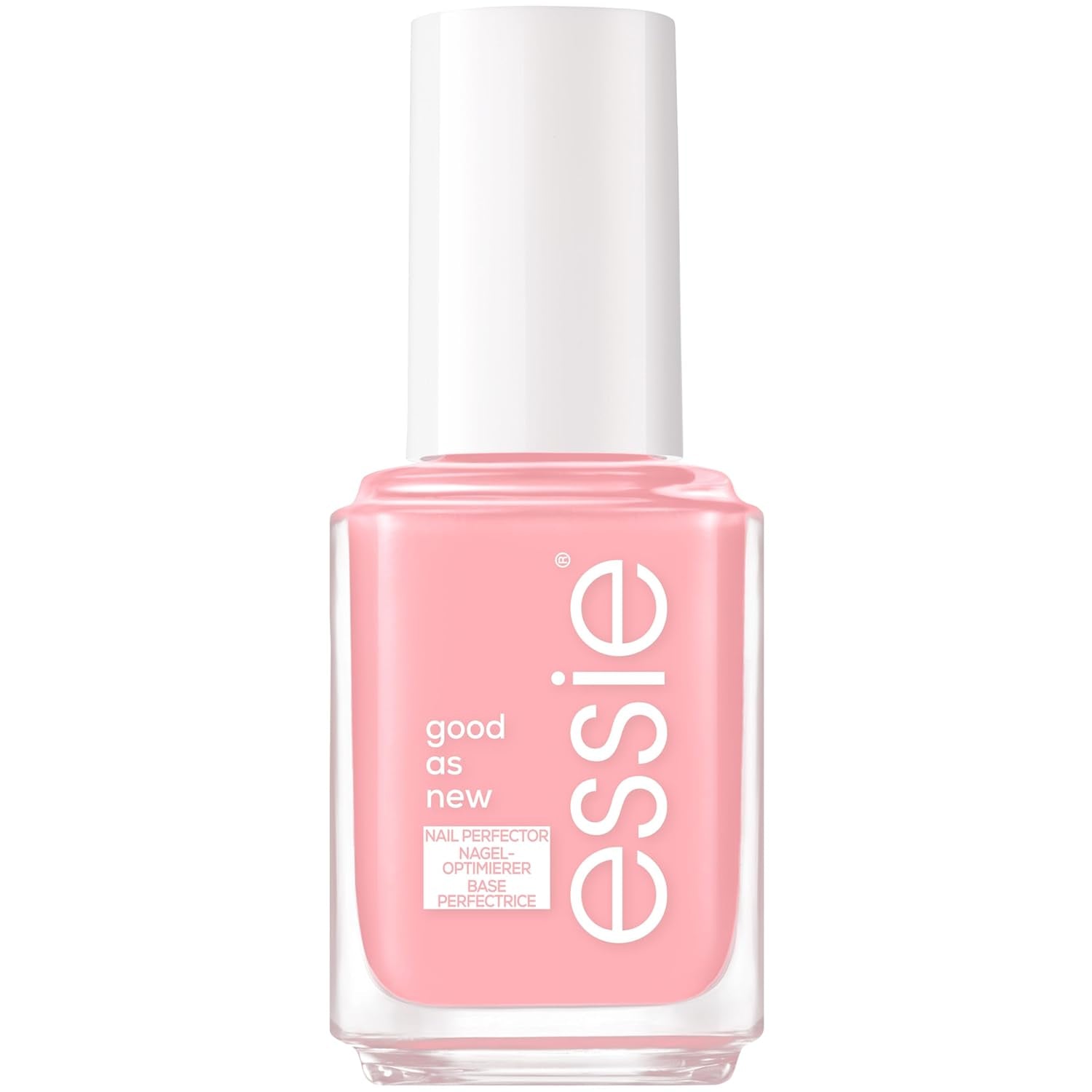 Essie Professional Nail Perfector Pink întărește și protejează unghiile, restabilește structura sănătoasă și îmbunătățește rezistența, pentru unghii vizibil mai puternice și mai sănătoase.