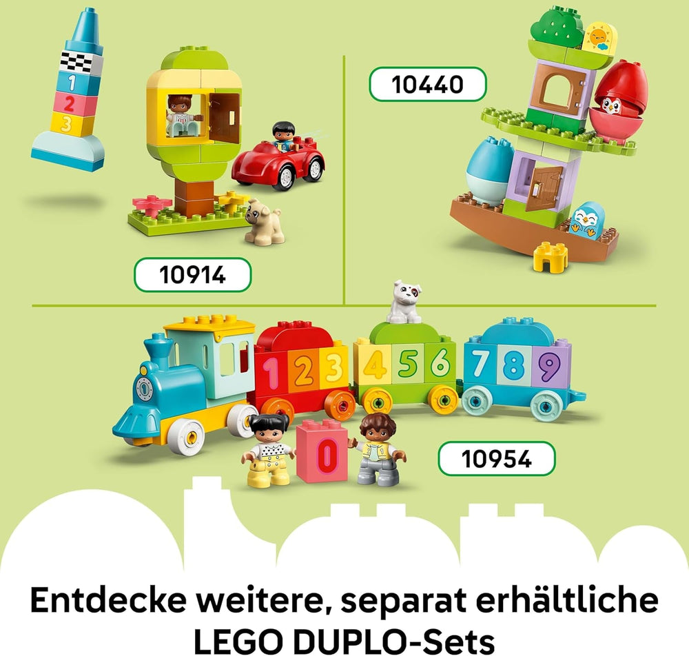 LEGO DUPLO Formsortierer: Welpenhaus - Montessori Sortierspielzeug für Kleinkinder mit bunten Steinen in verschiedenen Formen - Lernspielzeug für Feinmotorik für Mädchen & Jungen ab 18 Monaten - 10441