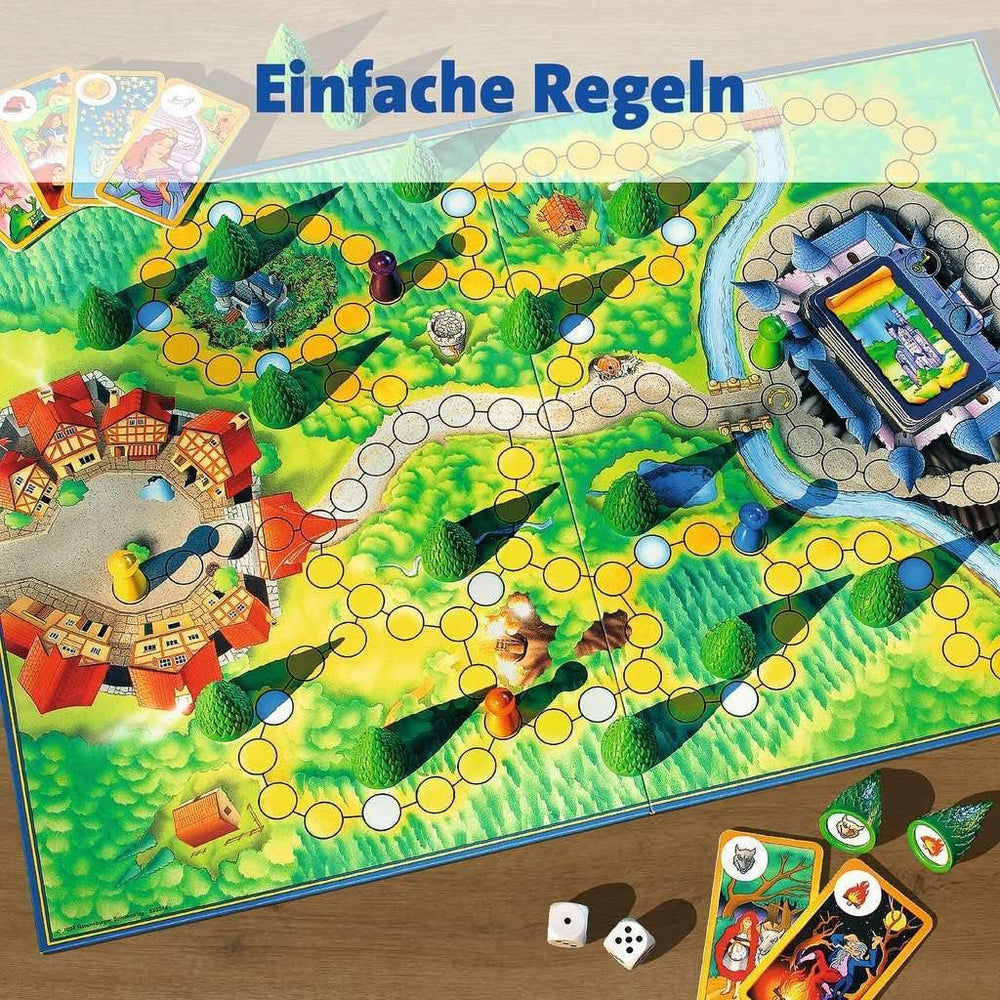 Ravensburger 26424 - Sagaland - Joc de societate pentru copii și adulți, 2-6 jucători, vârste de la 6 ani în sus, Jocul Anului, cele mai bune jocuri de familie