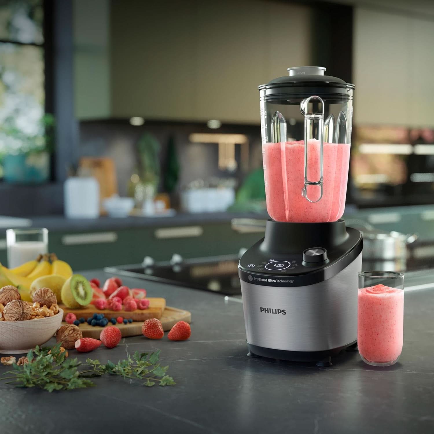 Blender PHILIPS série 7000 HR3760/00, 2l, 1500W, 12 vitesses, noir Cuisine Naty Shop