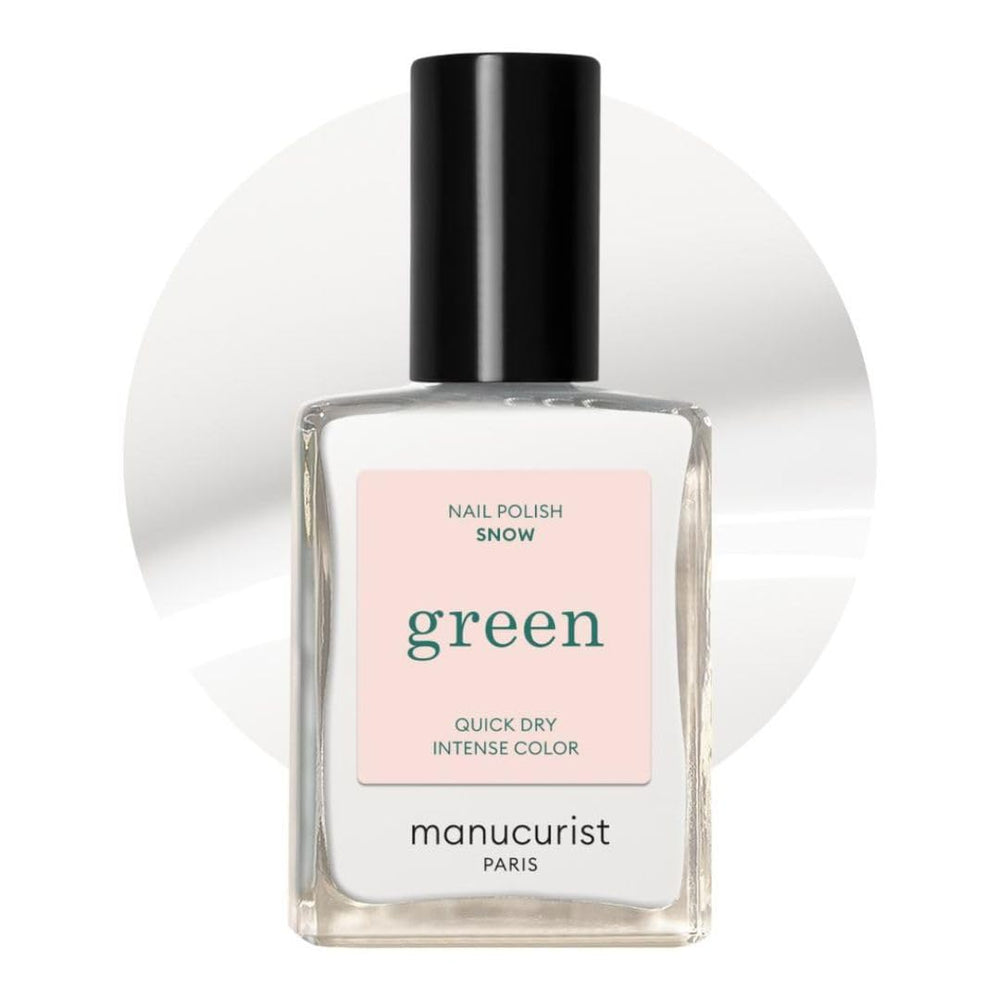Manucurist Green - Vernis à ongles Rosy Beige Shell Beige - Vernis à ongles à séchage rapide - Ongles DIY - Vegan 12-Free - À base de plantes - Vernis à ongles - Fabriqué en France