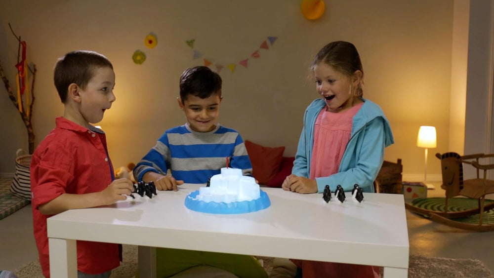 Ravensburger 21325 - Pingouin de Plitsch Platsch - grand facteur de dextérité amusant pour les enfants et les adultes - classique pour 1 à 5 joueurs à partir de 4 ans - cadeaux d'anniversaire