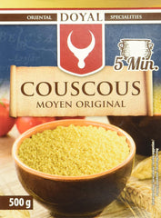 Couscous – Couscous léger et moelleux au léger goût de noisette – Une spécialité typiquement nord-africaine – 1 x 500g