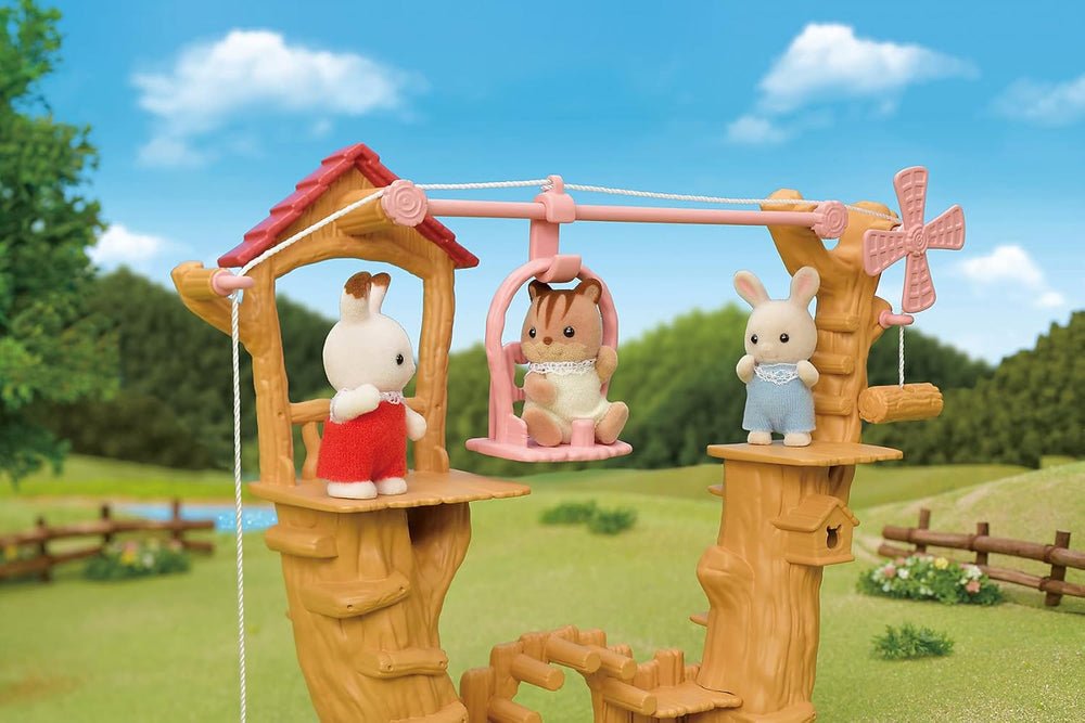 Sylvanian Families 5452 Téléphérique pour bébé - Ensemble de jeu pour maison de poupée