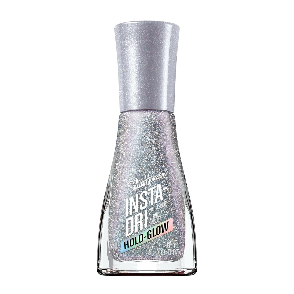 Insta-Dri Holo-Glow, Vernis à ongles euphorique, facile à utiliser, longue durée, belles couleurs, facile à appliquer sur les ongles, sans éclats, 19 ml