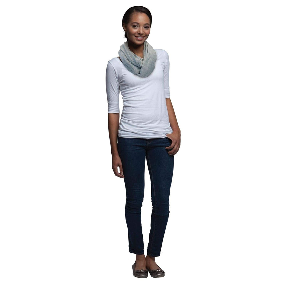 Chicco - Echarpe d'allaitement Boppy Infinity 17 Cm gris Accessoires Alimentation et Allaitement Bebe Naty Shop