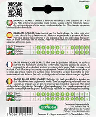 Radieschen SCARLET, Mehrfarbig, EC9035
