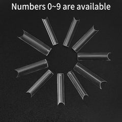 200 bucăți vârfuri unghii false, vârfuri unghii artificiale acrilice, vârfuri unghii false franceze, vârfuri unghii false transparente extra lungi drepte pătrate pentru saloane de unghii DIY