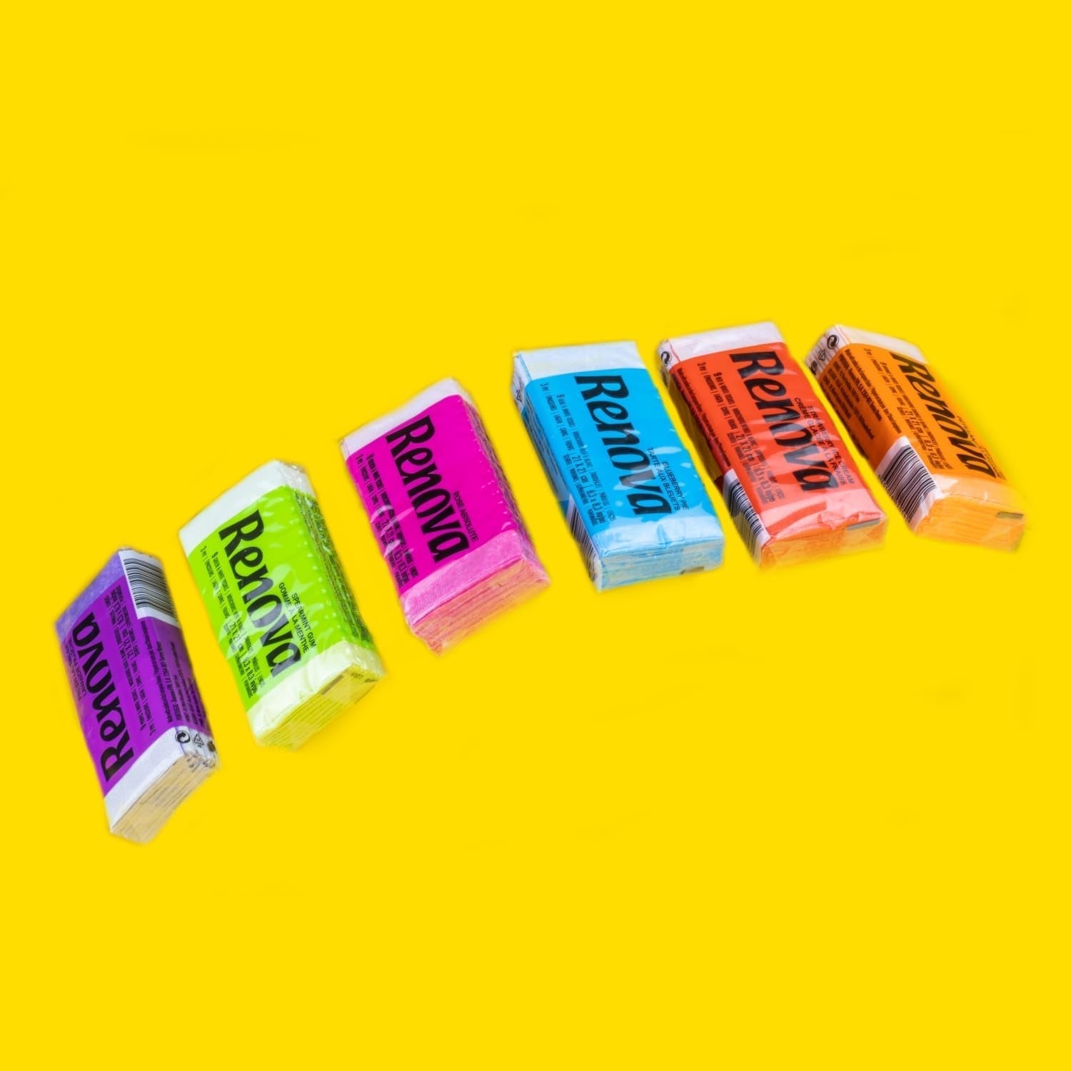 Șervețele de buzunar RENOVA ORANGE FIZZ 6 pachete