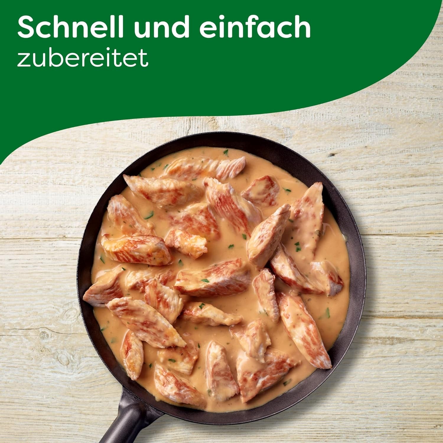 Knorr Fix Puten-Geschnetzeltes für ein leckeres Fleischgericht sans geschmacksverstärkende Zusatzstoffe 3 Portionen