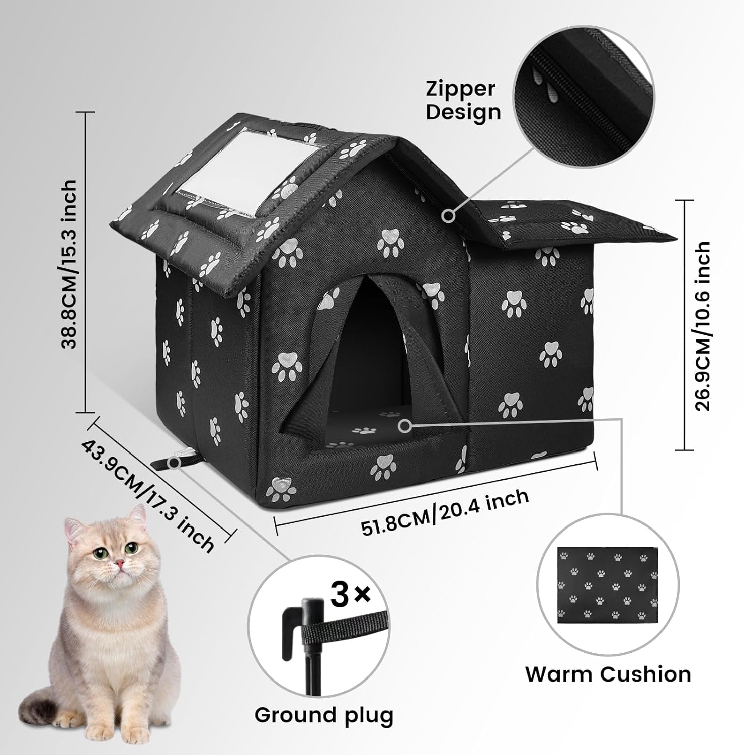 Couvertures et meubles, Animaux, Grottes et maisons, Chats, Lits pour chats, Chats - lits, matelas