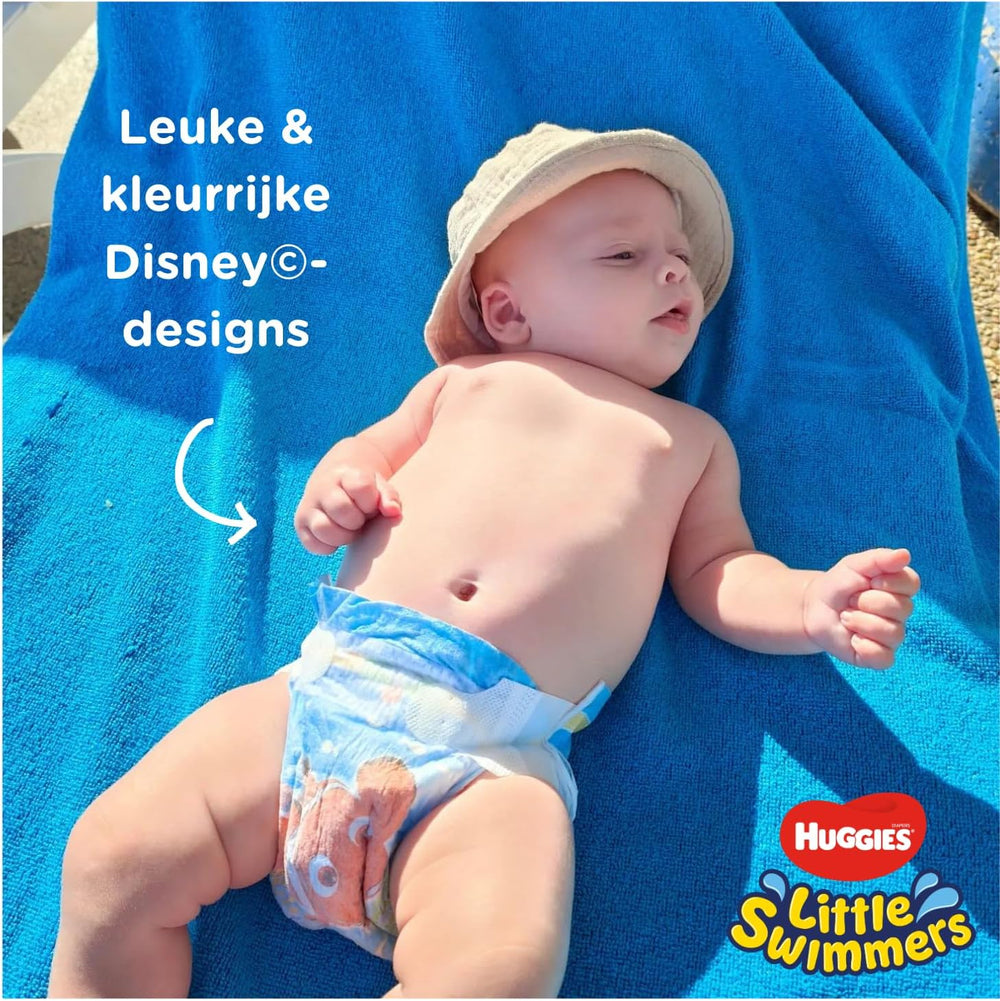 Couches de bain jetables Huggies Little Swimmers taille 2-3 - 36 culottes au total
