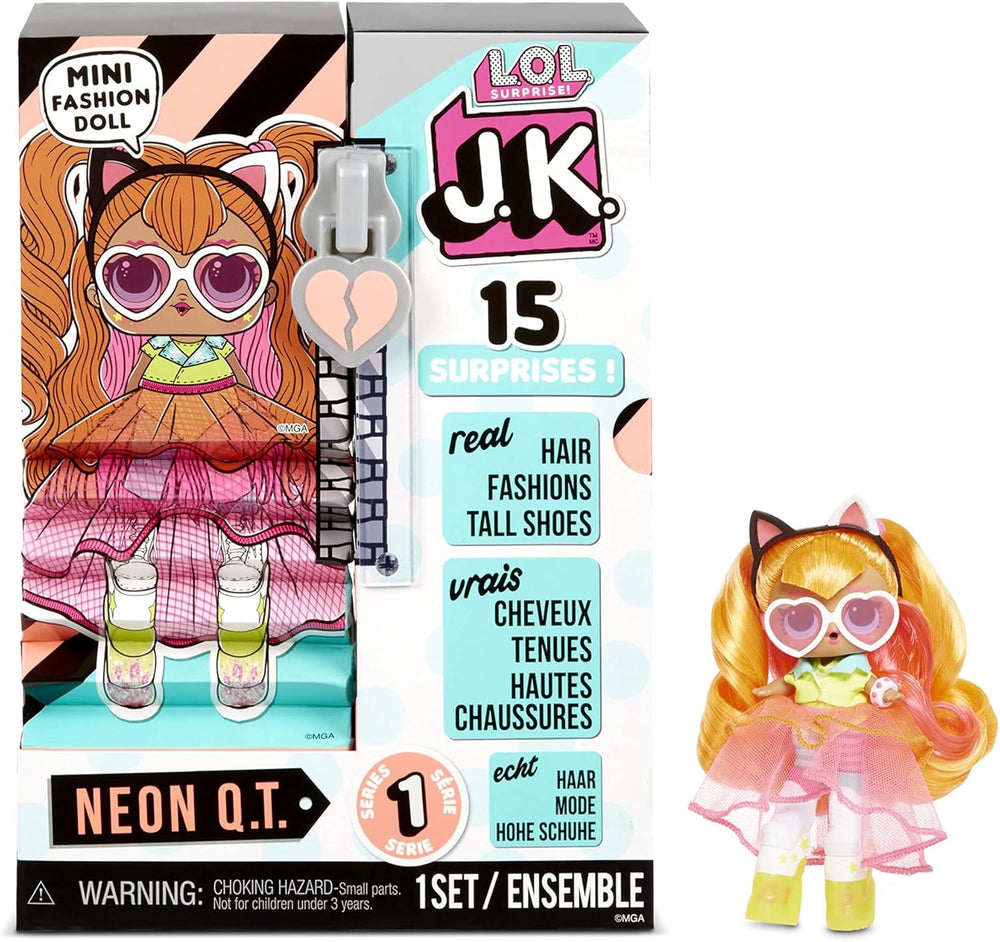 LOL Surprise JK Mini-Modepuppe - 15 Surprises, Vêtements et Accessoires - Ab 6 Jahren - Sammlerstück - Diva
