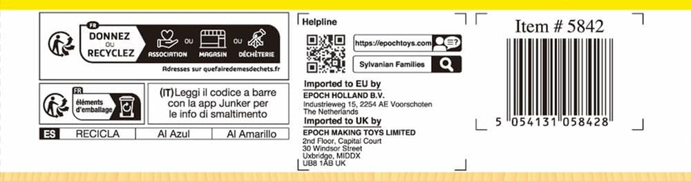 Sylvanian Families 5842 Baby Fantasy Friends Set de jeu animalier, jouet pour 3 ans et plus