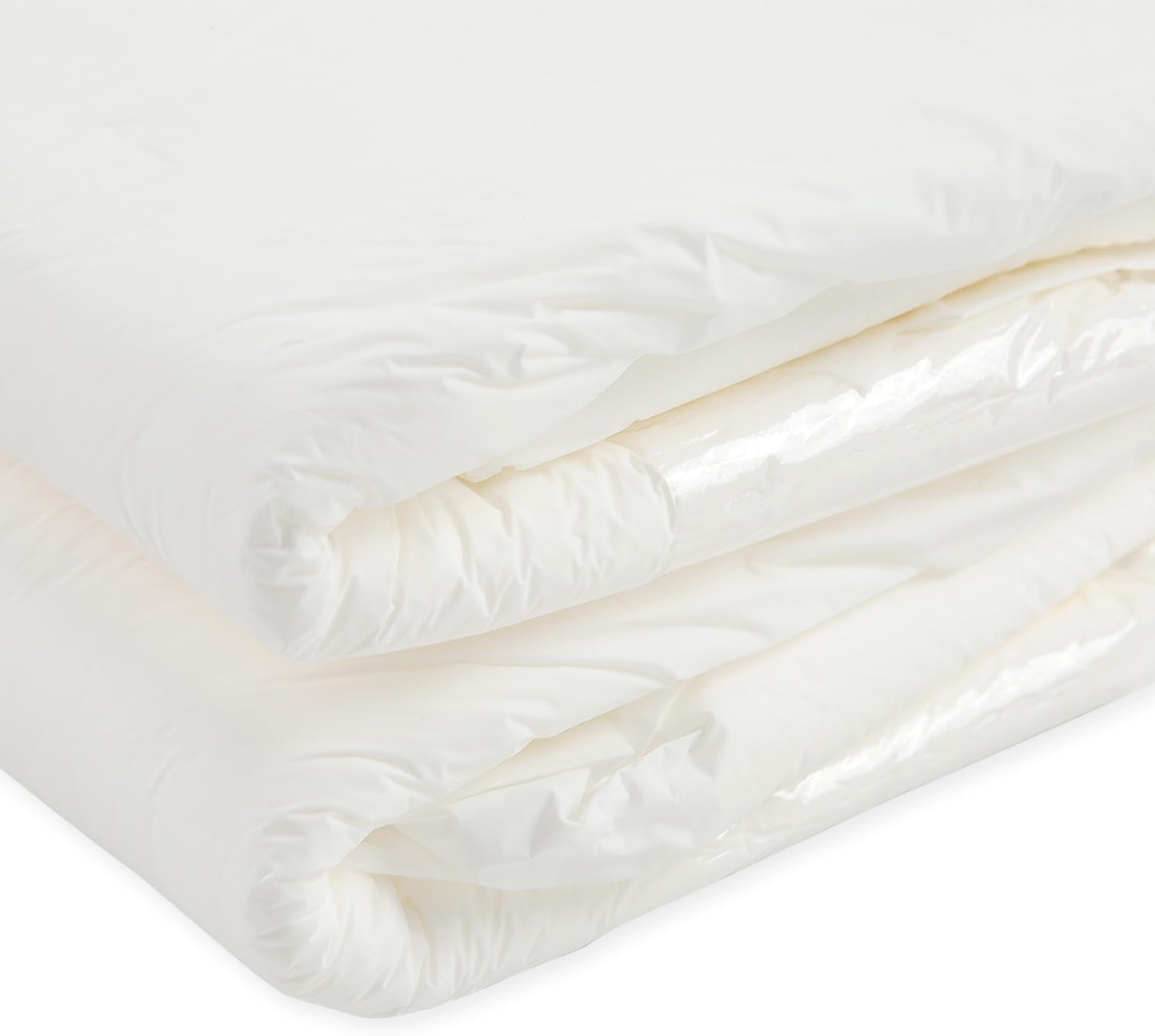 CutiePlusU Lot de 10 couches jetables pour incontinence avec boucles pour femme et homme, absorption maximale pendant la nuit – Blanc (taille moyenne 71-96 cm)