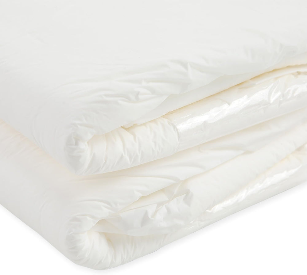 CutiePlusU Lot de 10 couches jetables pour incontinence avec boucles pour femme et homme, absorption maximale pendant la nuit – Blanc (taille moyenne 71-96 cm)