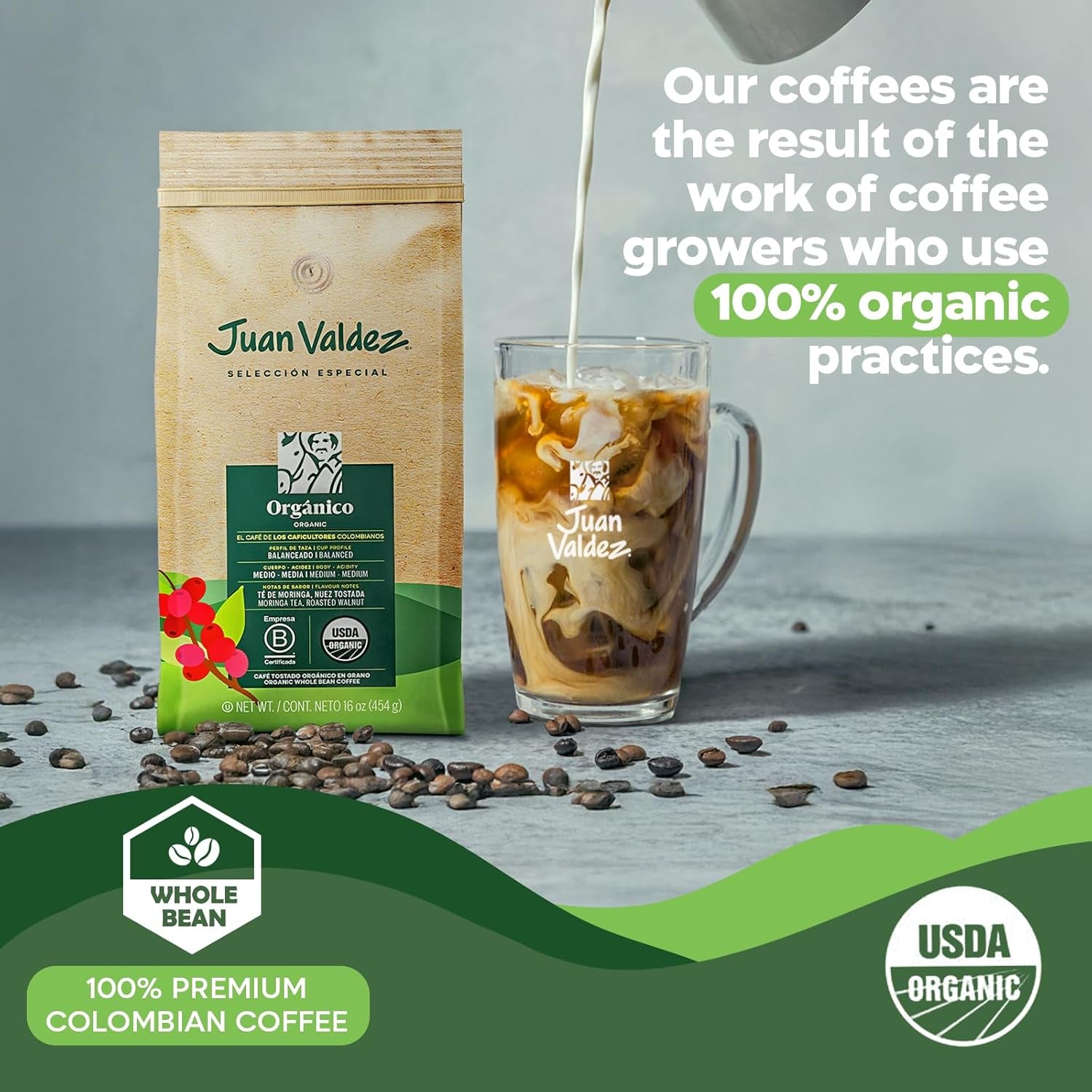 - USDA Organic - ® Café Gourmet Durable (en grains 500g)