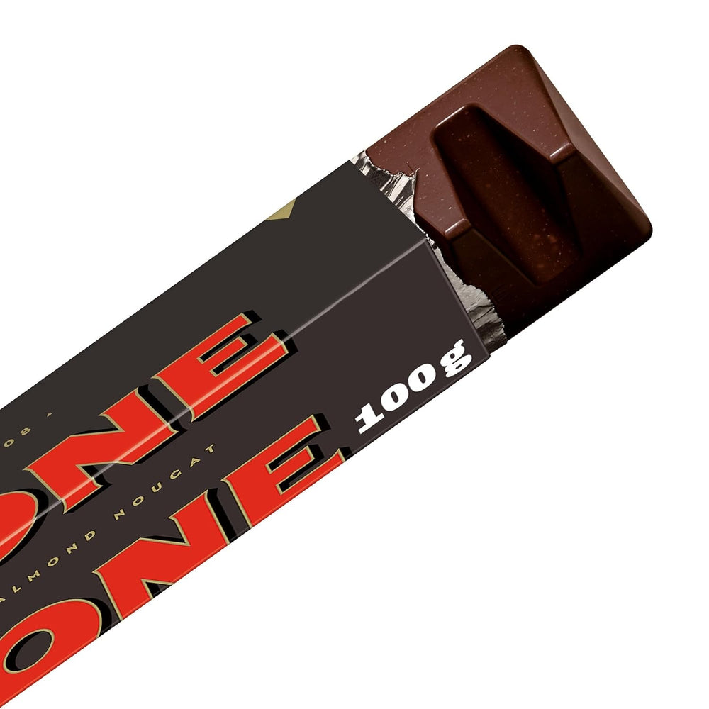 Toblerone Dark 20 X 100 grammes, Chocolat noir suisse au miel et nougat aux amandes Naty Shop Chocolate Candies