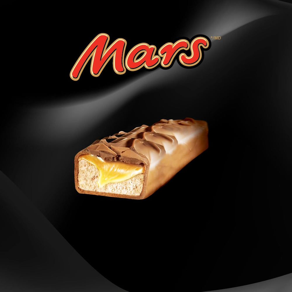 Tablettes de chocolat Mars, au caramel, nougat et chocolat au lait, 32 paquets x 51g