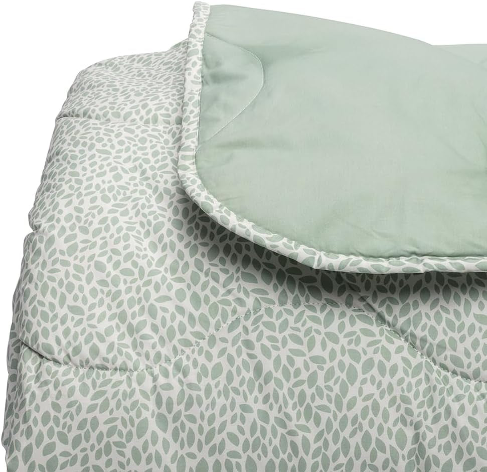 Foppapedretti Notte & Natura salvie petale cuvertură, capac, 100% bumbac, fabricat în Italia Plapumi si pilote Naty Shop