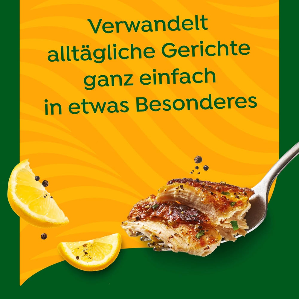 Knorr Schnell gewürzt Kochpaste Gebratenes Hühnchen, Zitrone & Pfeffer einfach & schnell für einen besonders intensifven, geballten Gesmack 165 g