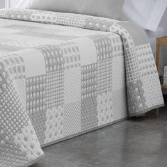 Couvre-lit clair Sofia 21 Pour lits doubles de 180 et 200 cm, Couvre-lit Pour lits de 180 et 200 cm, Lits et couvertures gris Besuche den VIALMAN-Store