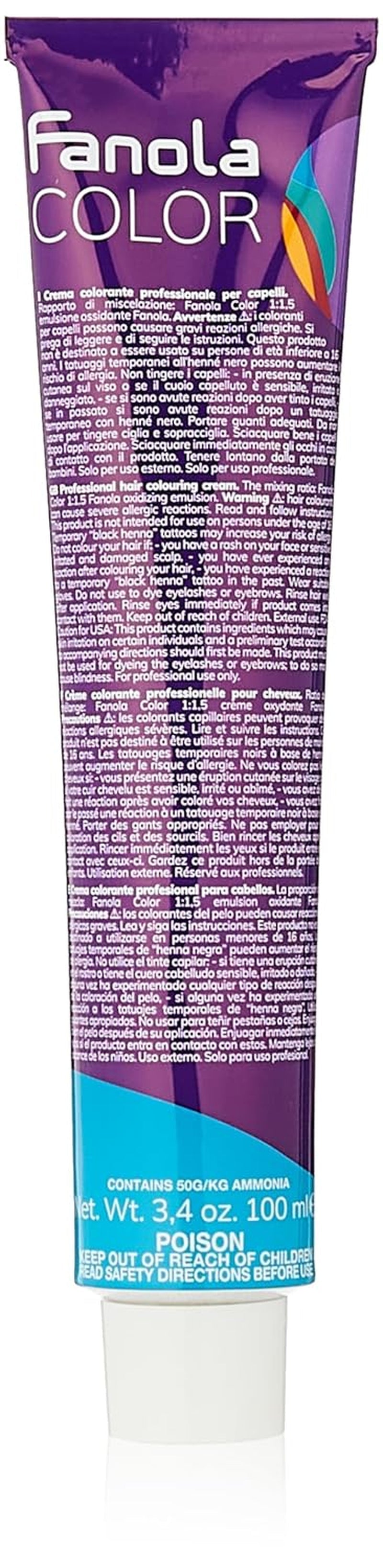 Fanola crema colore Crème colorante 7.0 Blond, 100 ml