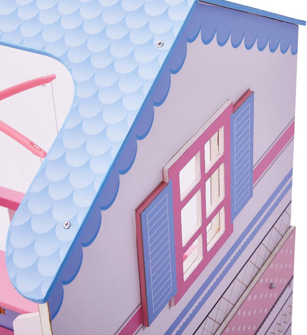 Olivia's Little World Teamson Kids Poupées en bois, 45 cm, double face, pour enfants TD-11460W