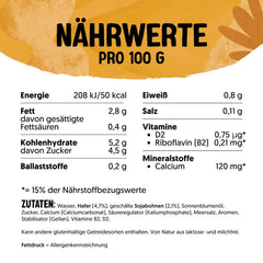 Alpro Barista Karamell – Zum Aufschäumen – Von Natur sans lactose – 8 x 750 ml – Haltbar