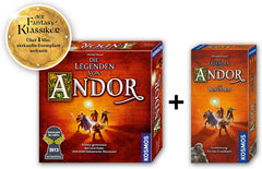 Kosmos 684358 Andor - Bonus Box, une extension variée pour le classique fantastique Legends of Andor, à partir de 10 ans