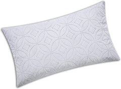 V.I.P. Oreiller Très Important V.I.P. Oreiller Memory Flake Oreiller Blanc 45 X 75 cm Housse matelassée en Polyester Super Respirant Doux Fabriqué en Italie Naty Shop Oreillers Standard