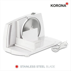 Korona 25500 Trancheuse multifonction, largeur de coupe réglable, lame inox Râpes et trancheuses Naty Shop