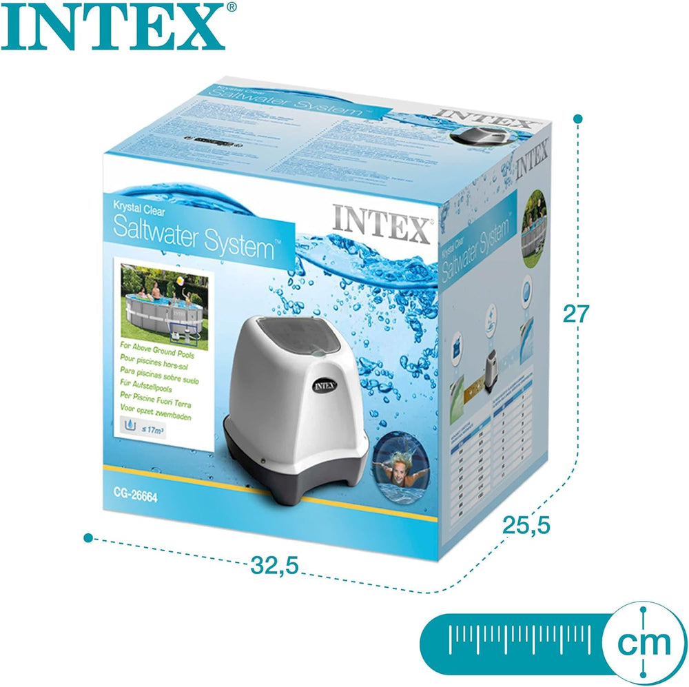 Système d'aquarium d'eau salée Intex Krystal Clear 230 V CG-26664