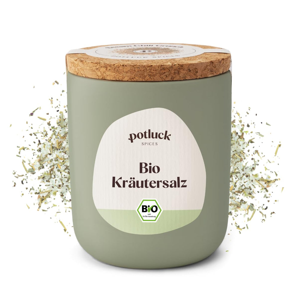 Repas-partage | Bio Sizilianisches Zitronensalz | Gewürzsalz for Fisch, Meeresfruchte, Gemüse, Salad and Dressings | 140g en céramique