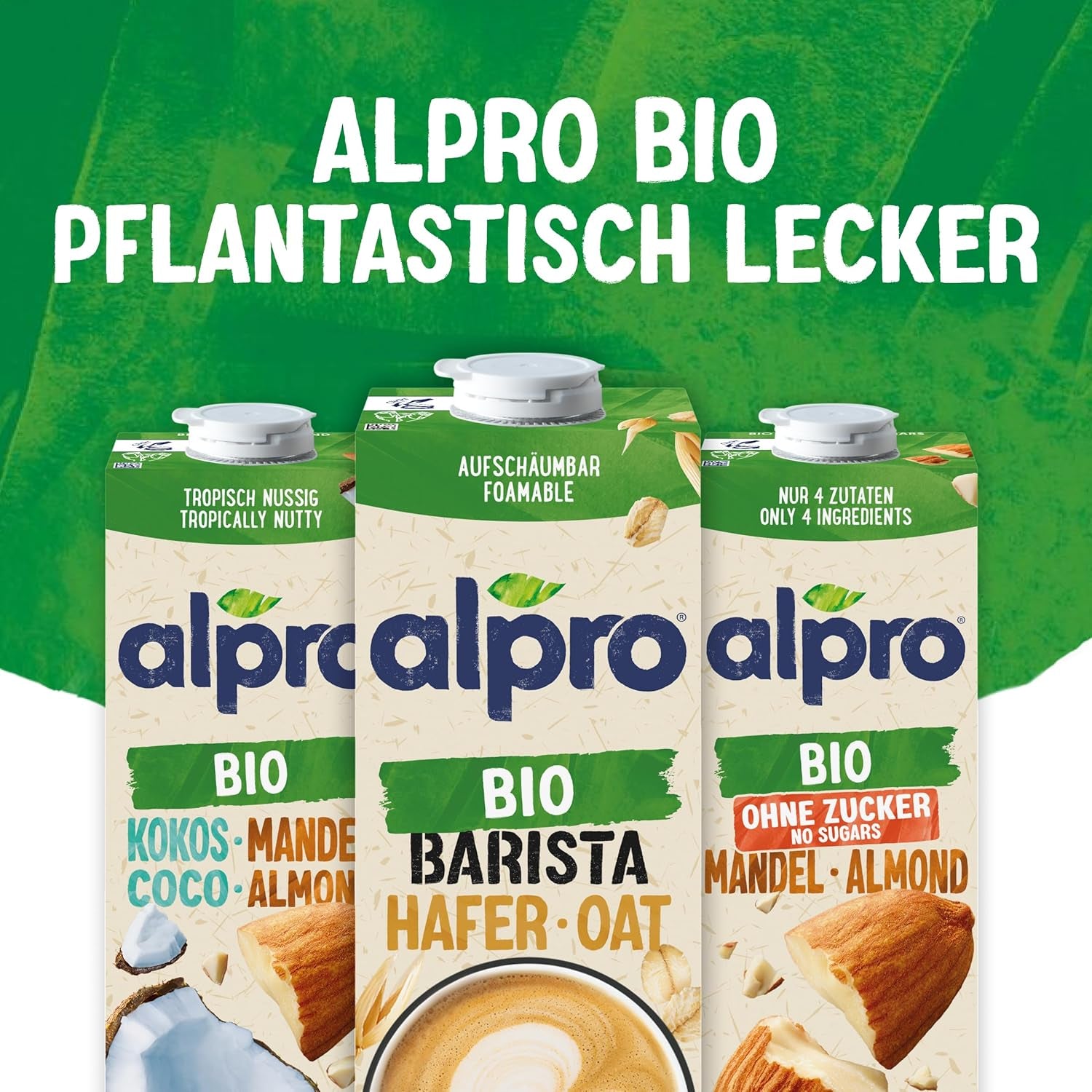 Alpro Bio Barista Haferdrink – 8 x 1 l