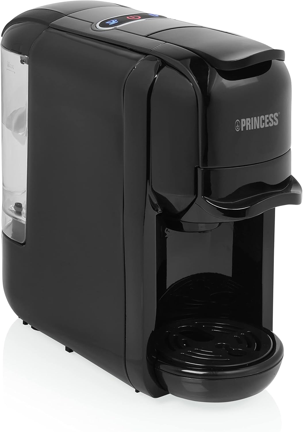 Princess Espressor 249452 – Pour capsules Nespresso™, Dolce Gusto et ESE – Pompe italienne 19 bars – 0,6 L – 1450 W