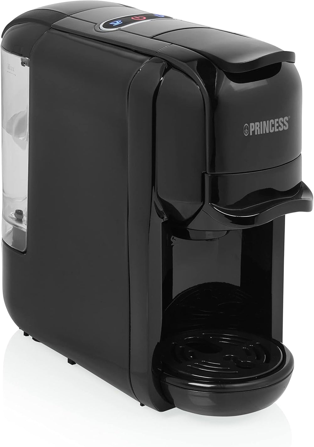 Princess Espressor 249452 – Pour capsules Nespresso™, Dolce Gusto et ESE – Pompe italienne 19 bars – 0,6 L – 1450 W