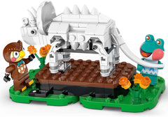 LEGO Animal Crossing - Ensemble de musées d'Eugens - Ensemble de jeux interactifs avec figurines d'Eugen et Liliane, fossiles de dinosaures et accessoires - Jouets de jeu pour filles et jeunes à partir de 7 ans - 77056