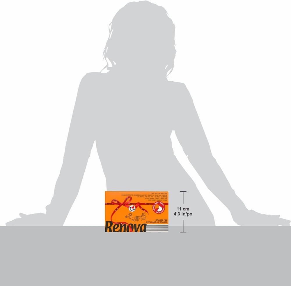 Șervețele de buzunar RENOVA ORANGE FIZZ 6 pachete