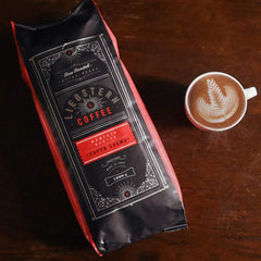 NOUVEAU | CAFÉ LIEBSTERN | Café en grains 1kg | SUPER CRÈME | Café à très faible acidité | Les meilleurs grains d'espresso pour machines entièrement automatiques | Torréfaction moyenne avec beaucoup de saveur