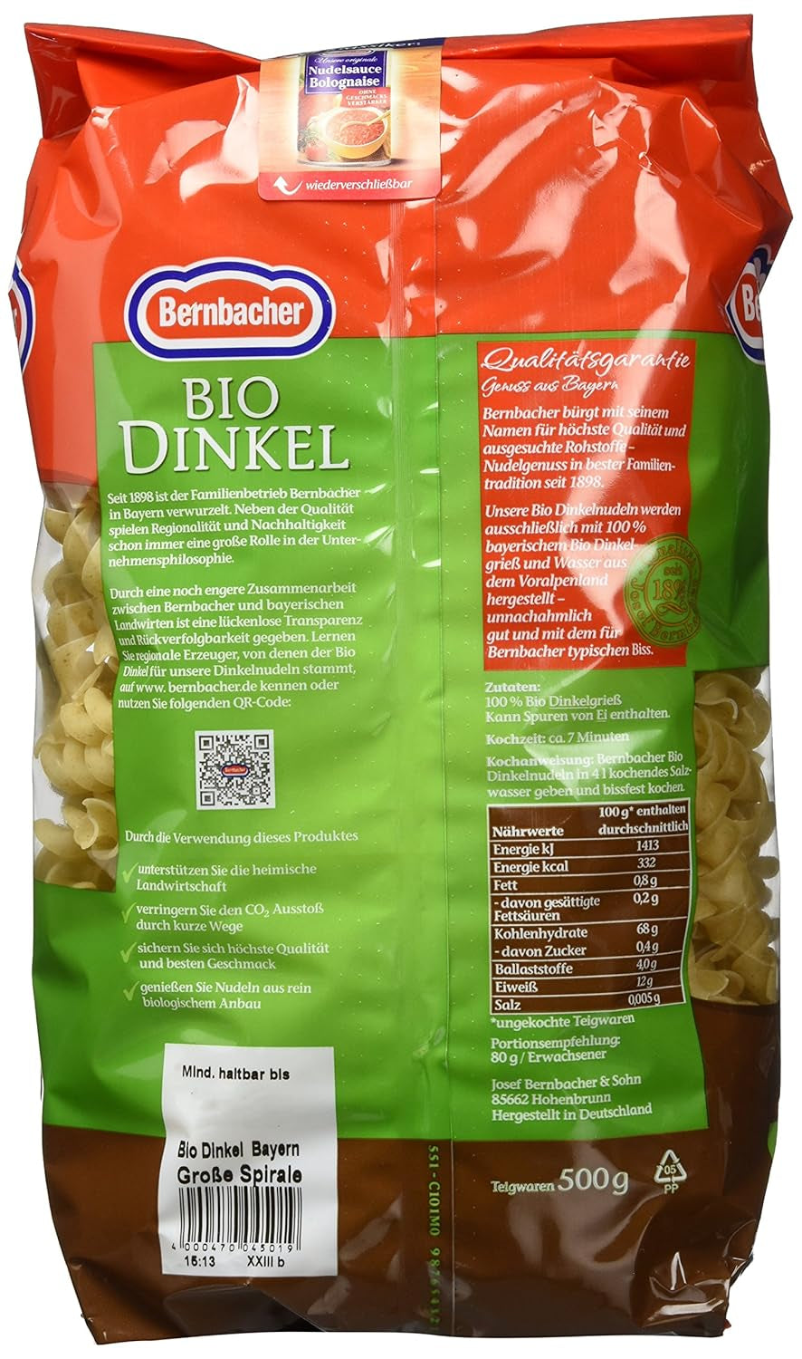 Alac Bio - Grande spirale (1 x 500 g)