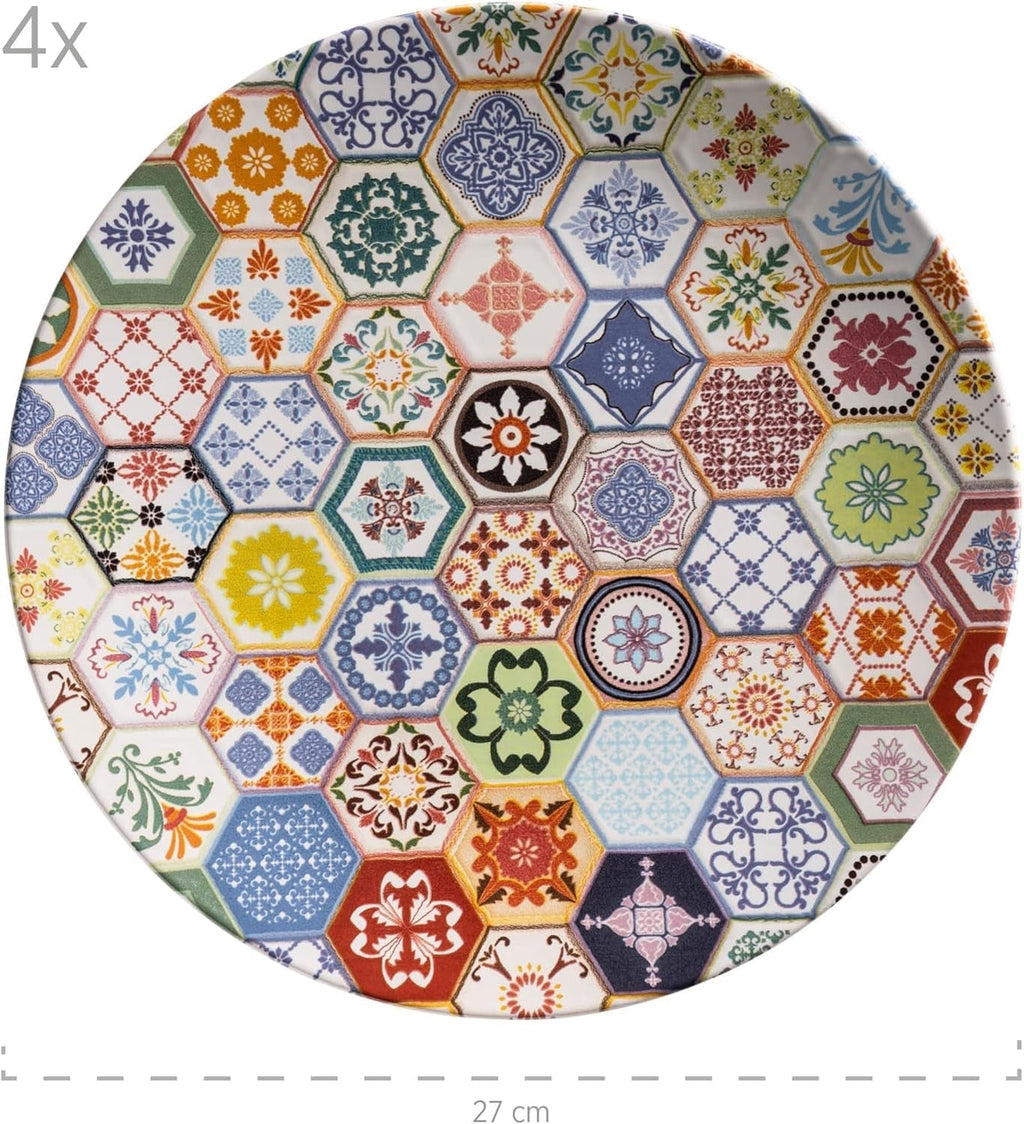 MÄSER Seria Amarante, serviciu de masă pentru 4 persoane din 12 piese cu decor special Seturi vesela masa Naty Shop