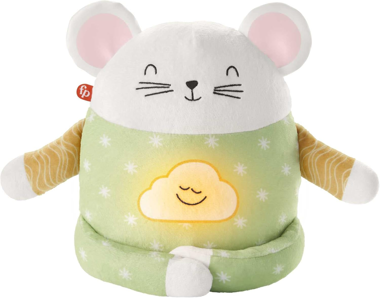 Fisher-Price HHH44 - Meditation Mouse - Ajutor pentru relaxare și somn cu meditație ghidată de zi și de seară și muzică pentru copii cu vârsta de 2 ani și peste Jucarii Bebe Naty Shop Fisher-Price Hhh44 - Mouse de meditație