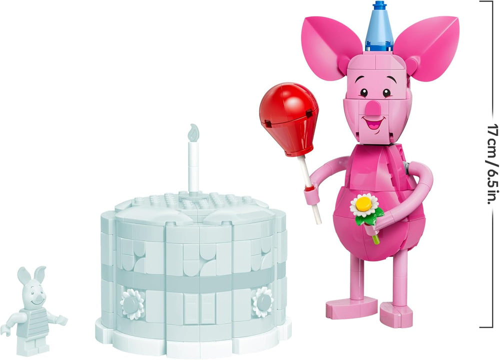 LEGO | Disney Ferkels Geburtstagsspaß - Spielzeug mit niedlicher Tierfigur, Geburtstagskuchen & Sammler Minifigur - Geschenkidee für Mädchen ab 9 Jahren & Fans - 43305