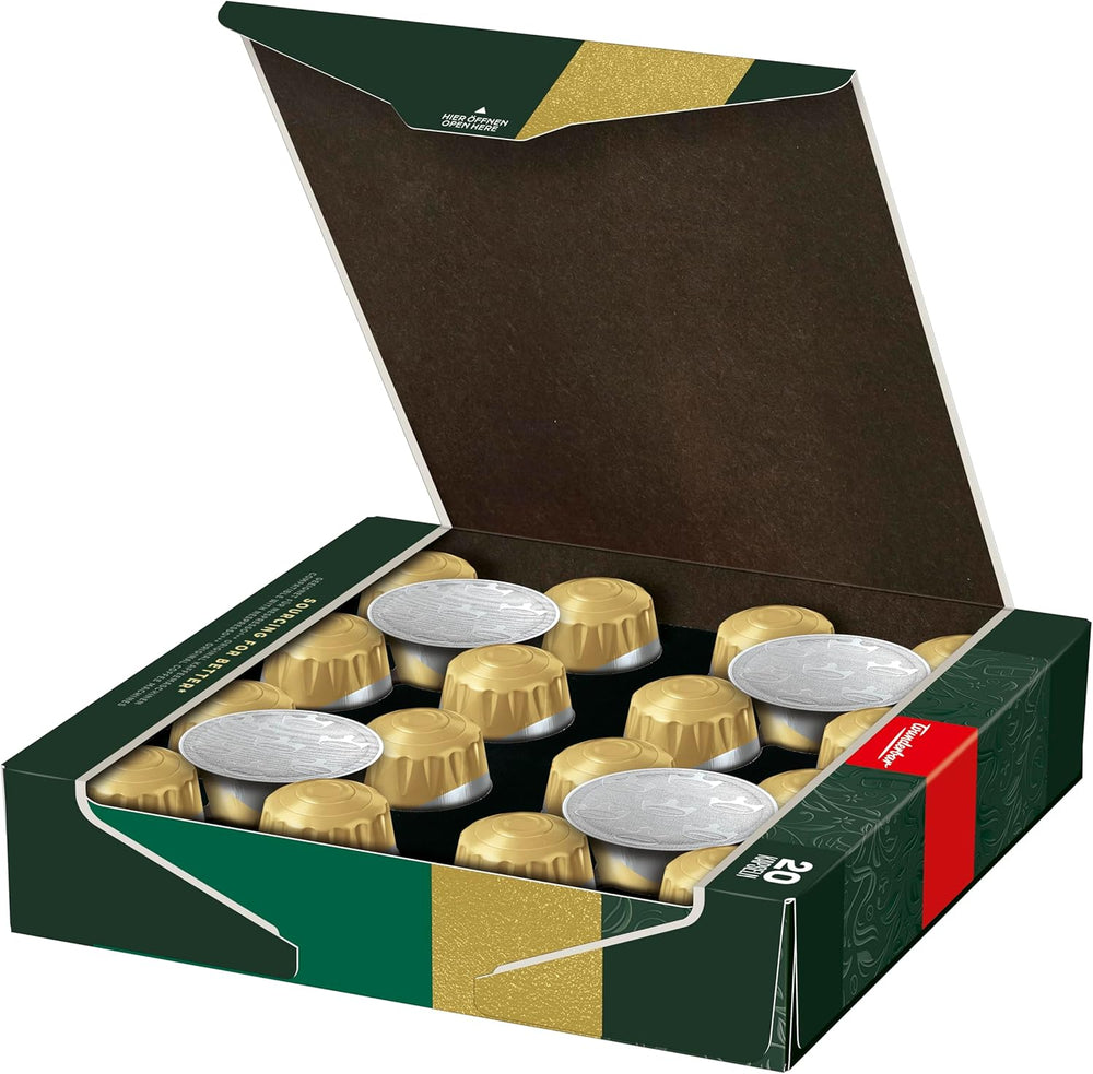 Jacobs Café capsules café crème, intensité 6/12, 10 x 20 tasses, capsules de café compatibles Nespresso*, 200 capsules