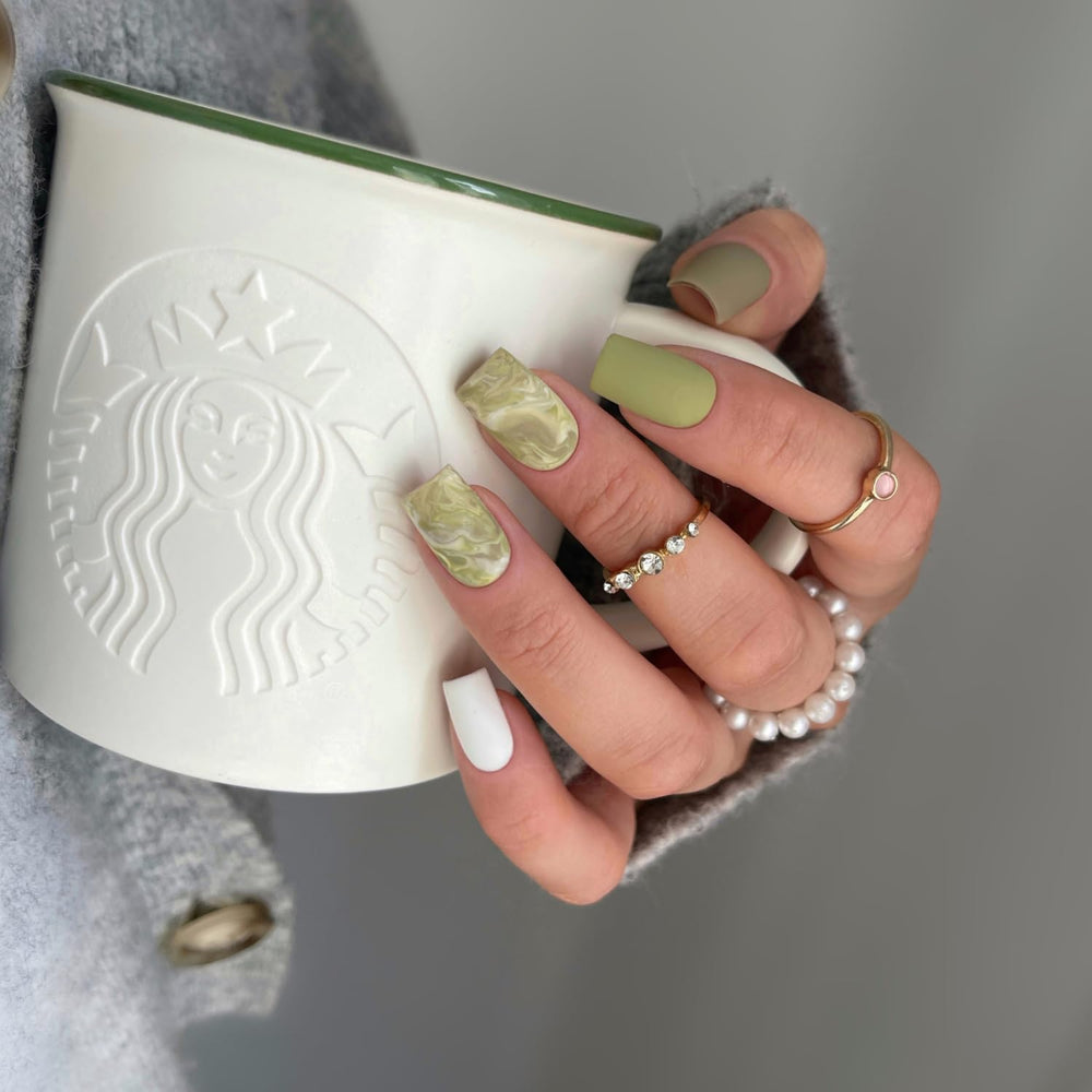 Vernis à ongles Semilac UV 659 Matcha Latte 7 ml