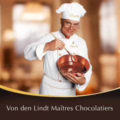 Lindt Chocolate Bâtonnets de chocolat noir LINDOR | 24 tablettes de chocolat x 37g | Avec un fourrage au chocolat noir onctueux et fondant à 60% de cacao | Cadeau de chocolat | Cadeau de chocolat | Colis en vrac