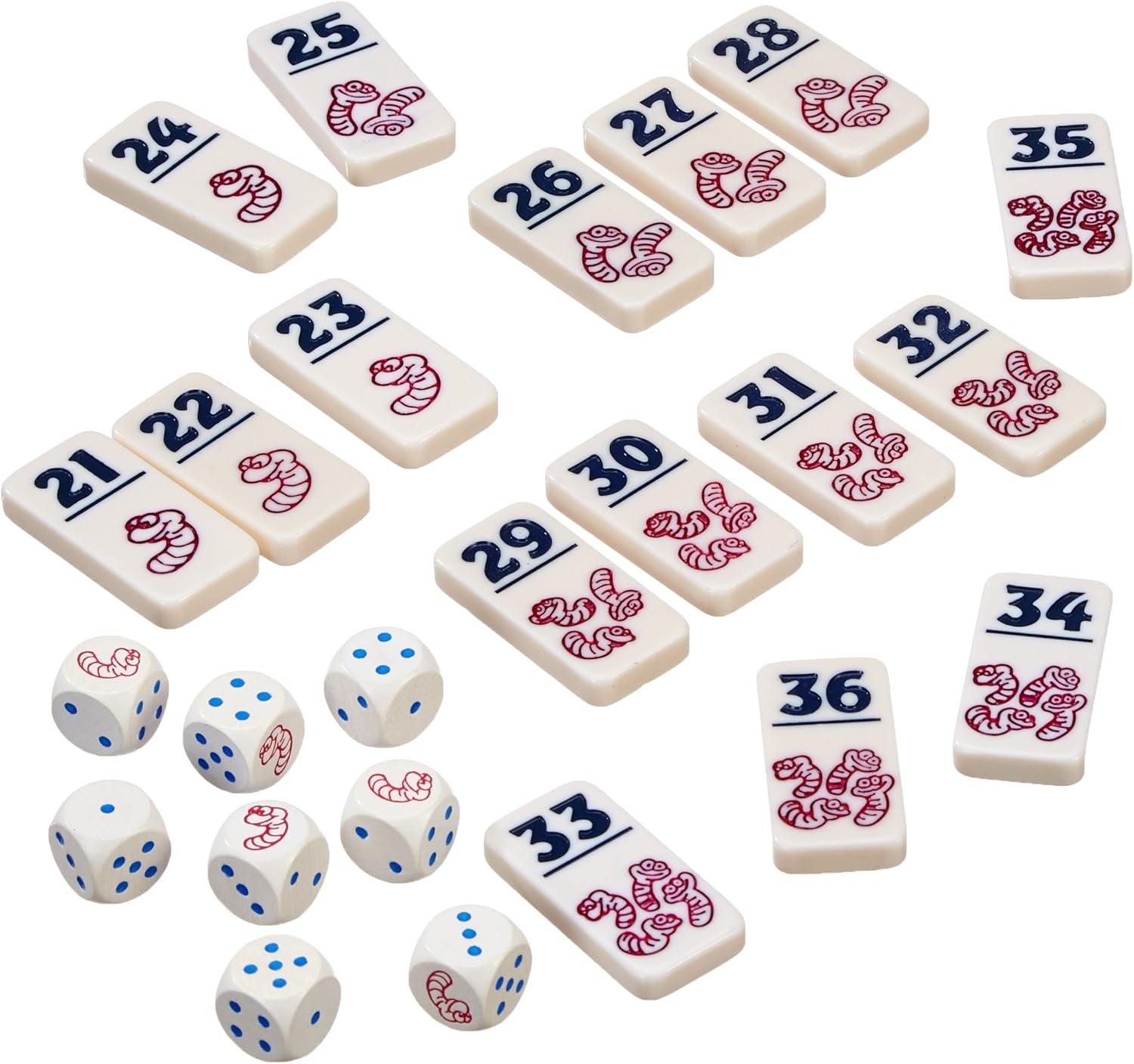 Zoch 601125200 – Heckmeck am Bratwurmeck – le jeu de dés turbulent dans le cadre de poulet populaire pour les oiseaux intelligents qui ont senti le ver bratwurmeck, à partir de 8 ans