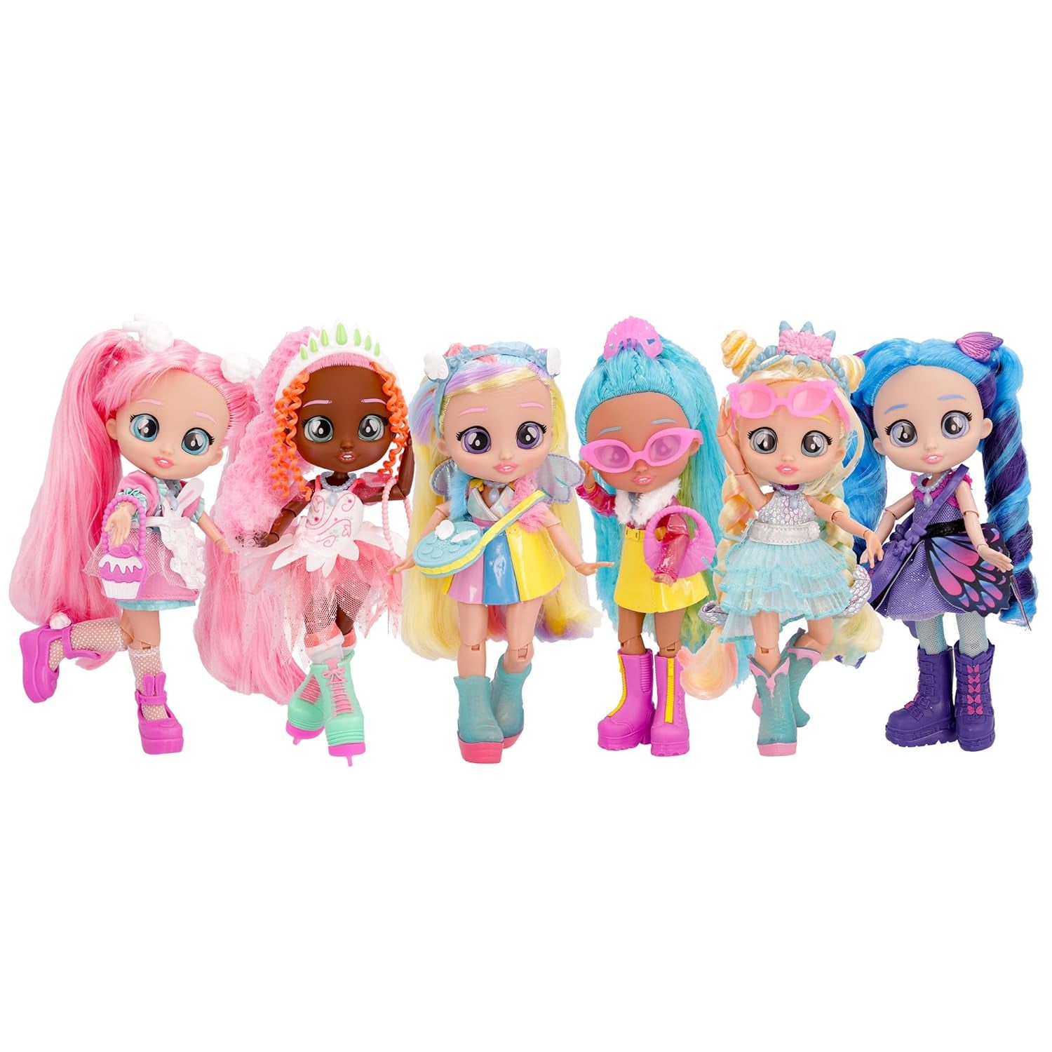 BFF BY CRY BABIES Coney - Poupée de mode pour petits et grands, avec des cheveux longs, des vêtements et 9 accessoires - Jeux de jeux pour filles et jeunes +3 ans